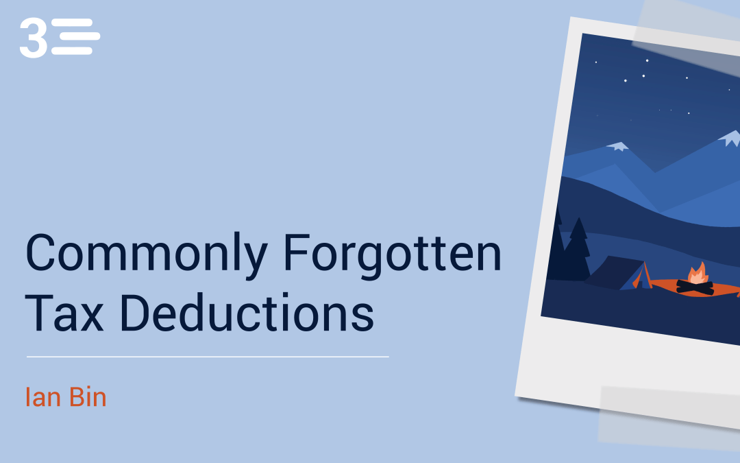 Commonly Forgotten Tax Deductions